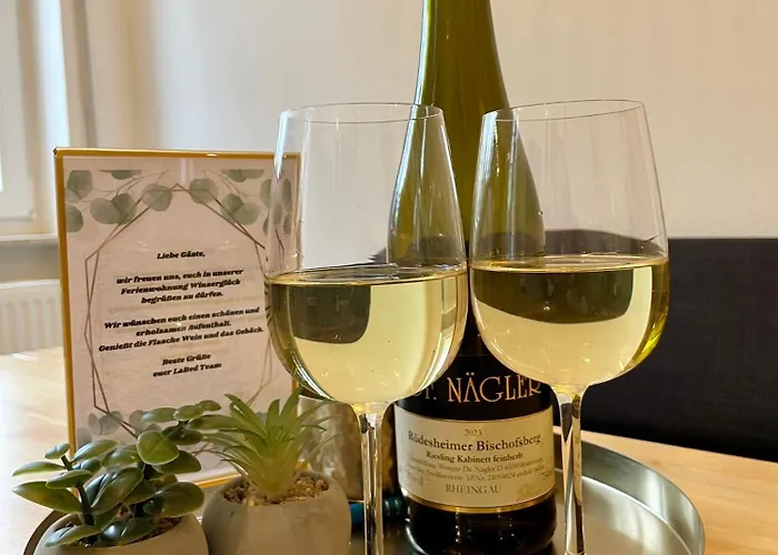 Appartement Labed - Exklusives Wohnen Im Weingut, Zentral Und Stilvoll Rüdesheim am Rhein