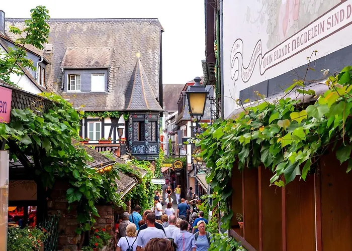 Labed - Exklusives Wohnen Im Weingut, Zentral Und Stilvoll Rüdesheim am Rhein